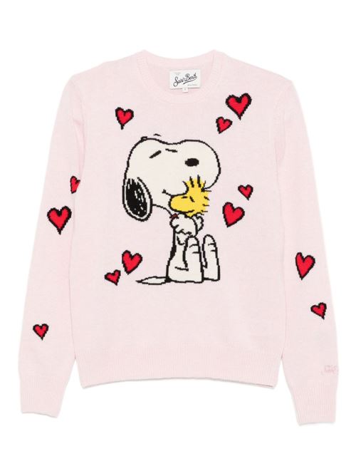 Maglia donna girocollo Snoopy MC2 SAINT BARTH | NEWQUEEN ALPACA04029I